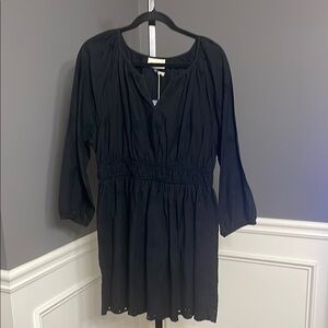 NWT, Universal Thread Black Smocked Tunic Dress